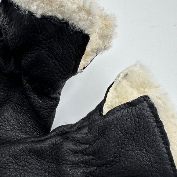 #130 LL BEAN DEER SKIN WOMANS GLOVES SIZE SMALL - Picture 7 of 7